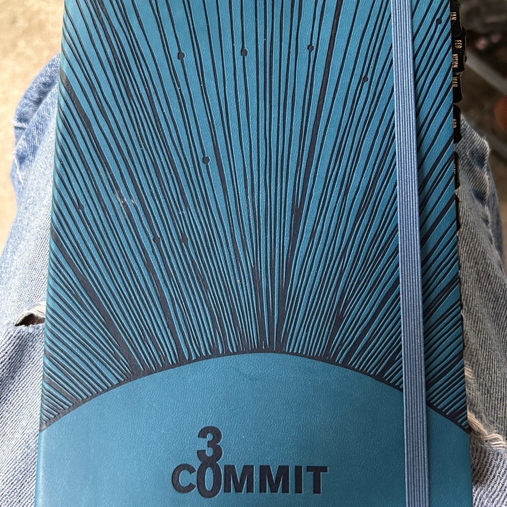 Commit 30 Planner/Journal. January 2024-December 2024. Brand New.